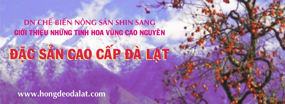 banner giới thiệu đặc sản Đà Lạt Việt Nam